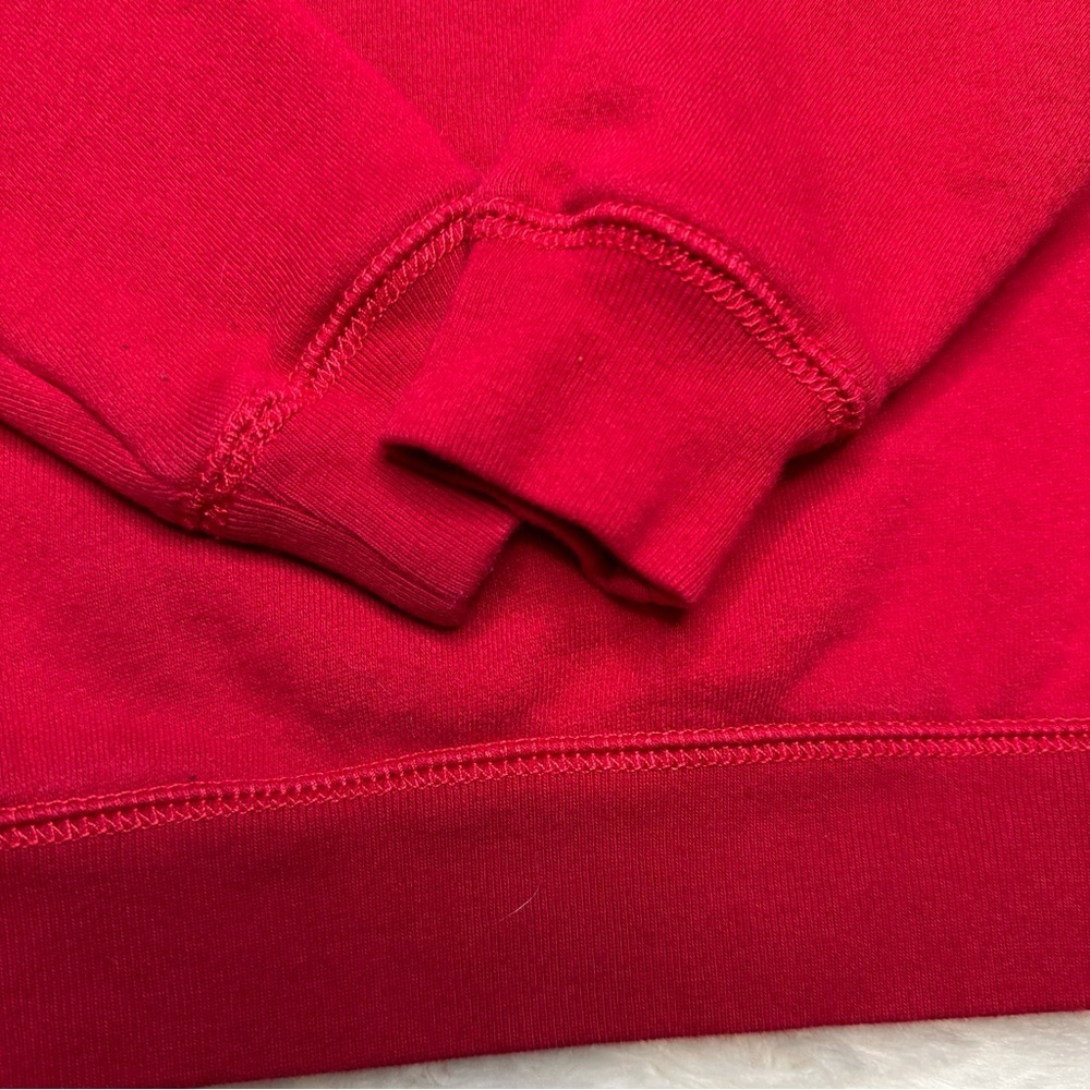 Polo by Ralph Lauren Sweatshirt Holiday Bear Red Size 5 - Picture 10 of 16